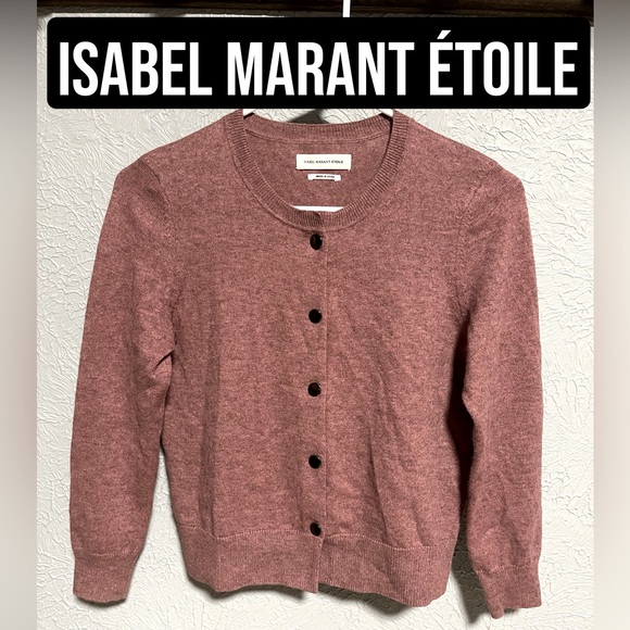 Isabel Marant Étoile Snap Button Cardigan size 36 - Picture 1 of 8